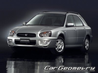   Subaru Impreza II 2003-2005  Sedan  Wagon (GD, GG)