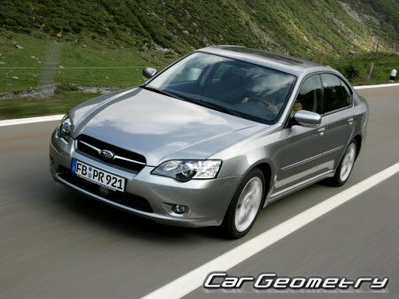   Subaru Legacy 2003-2009  Sedan  Wagon  