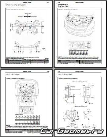   Toyota Verso 20092014 (ZGR20,21 AUR20,21) Collision Repair Manual