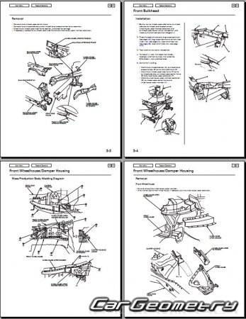   Acura TL 20042008 Body Repair Manual