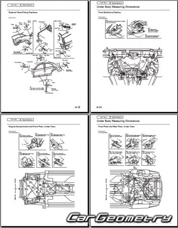   Acura TSX (Honda Accord EURO) 2010-2013 Sedan and Sport Wagon Body Repair Manual