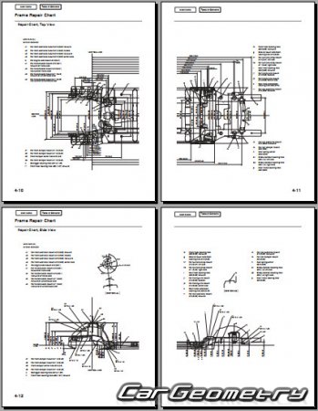    Acura RDX 2009-2012 Body Repair Manual