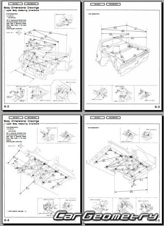     Honda NSX  Acura NSX 19952005 Body Repair Manual