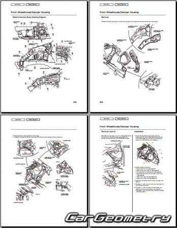   Acura MDX (YD2) 20102013 Body Repair Manual