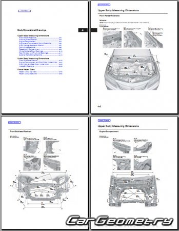    Acura ILX  2012 Body Repair Manual
