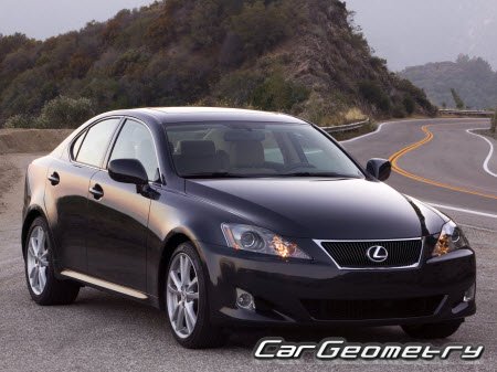   Lexus IS350 IS250 IS220d 20052012 (GSE20 GSE21 GSE25 ALE20)
