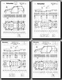    Toyota RAV4  1994-2000 (SX10, SX11) Collision Repair Manual