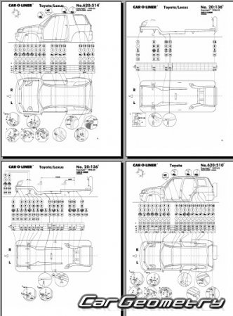    Toyota RAV4  1994-2000 (SX10, SX11) Collision Repair Manual