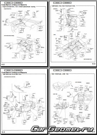   Honda Prelude 1997-2001 Body Repair Manual