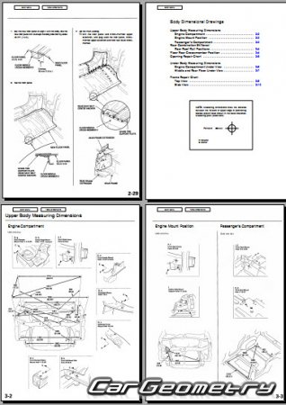   Honda Pilot 2003-2008 Body Repair Manual