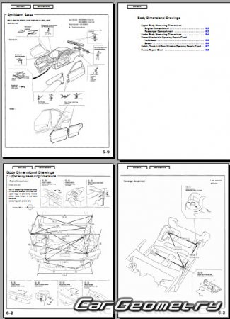    Acura Integra 1994-2001 (Sedan, Coupe) Body Repair Manual