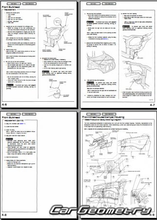   Honda CR-V 1995-2001 Body Repair Manual