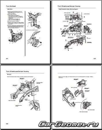    Honda CR-V 2007-2011 Body Repair Manual
