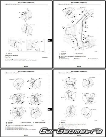  Nissan X-Trail (T31) 20072013 Body Repair Manual