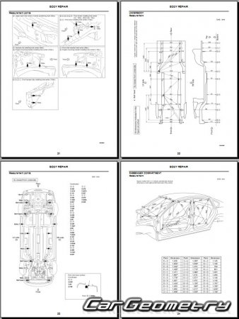   Nissan Teana (J31) 20032008 Body Repair Manual