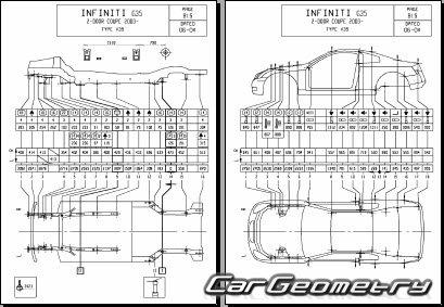   Infiniti G35 (V35 Coupe) 2002-2007 Body Repair Manual