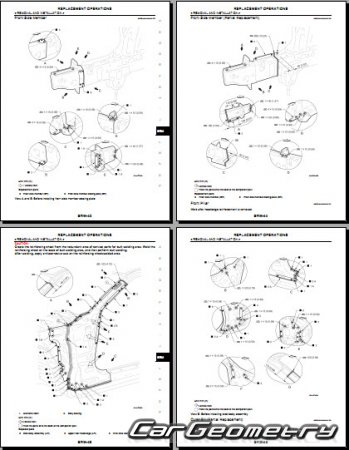   Nissan GT-R (R35) 2007-2023 Body Repair Manual