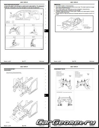    Nissan Armada (TA60) 20042016 Body Repair Manual
