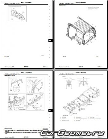    Nissan Xterra (N50) 2008-2020 Body Repair Manual