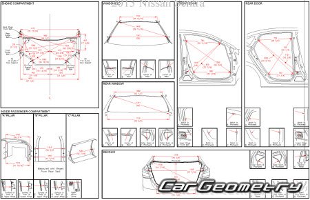Nissan Sentra (B17) 2013-2019 Body Repair Manual