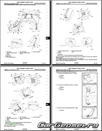   Infiniti Q70 (Y51) 2014-2017 Body Repair Manual