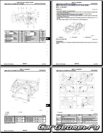   Infiniti Q70 (Y51) 2014-2017 Body Repair Manual