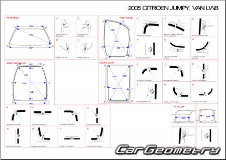 Citroen Jumpy 2002-2006 (Short 2DR  Long Van)