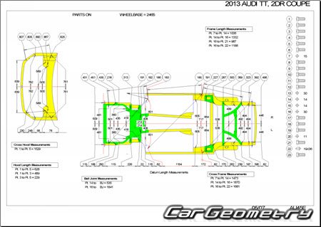 Audi TT (8J) 20072014 Coupe  Roadster