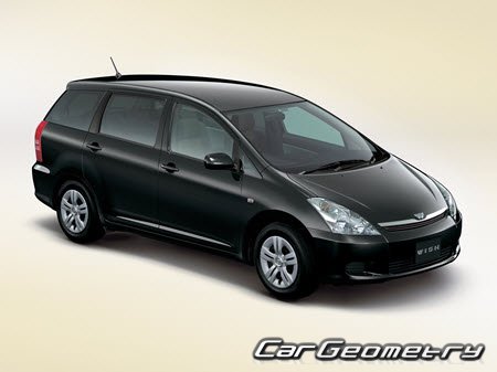 Toyota Wish (ZNE10G) 2003–2005 Toyota Wish (ZNE10G) 2003–2005