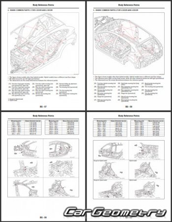 Subaru XV  2012 (XV, XV Crosstrek, XV Crosstrek Hybrid) Body Repair Manual