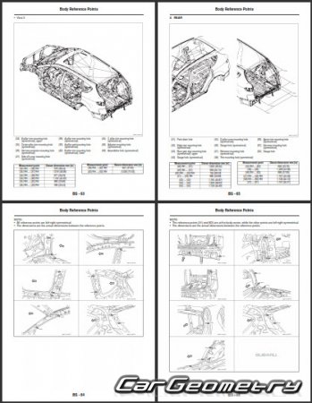   Subaru Tribeca (B9) 20062007 Body Repair Manual