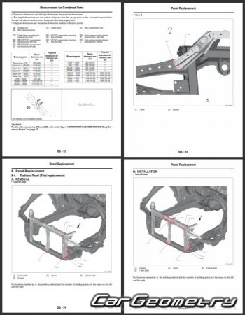 Subaru Legacy  2014  Subaru Outback Body Repair Manual