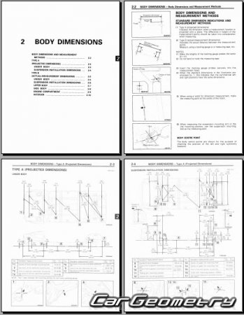 Mitsubishi Colt 19921996 Body Repair Manual