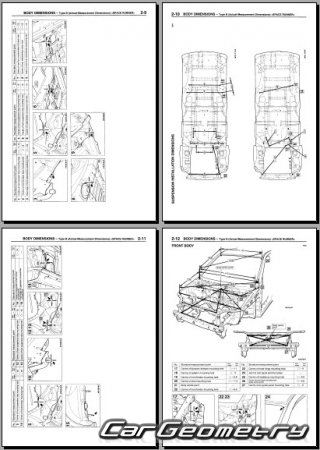 Mitsubishi Space Wagon  Mitsubishi Space Runner 19972003 Body Repair Manual