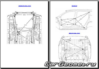 Chevrolet Orlando  2010 Body dimensions