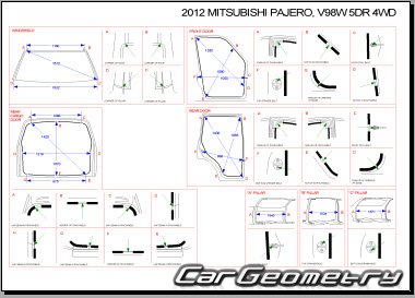   Mitsubishi Pajero IV 2006-2016 (Short  Long Wheelbase)