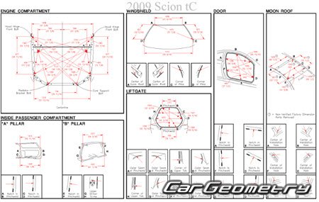   Scion tC (ANT10) 20052010 Collision Repair Manual