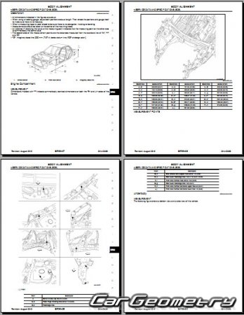 Infiniti QX60 (L50) 2014-2016 Body Repair Manual
