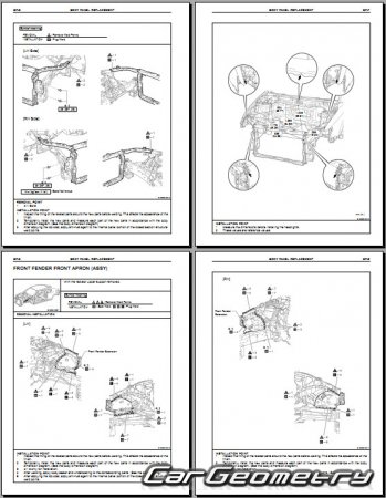   Scion tC (AGT20) 2011-2016 Collision Repair Manual