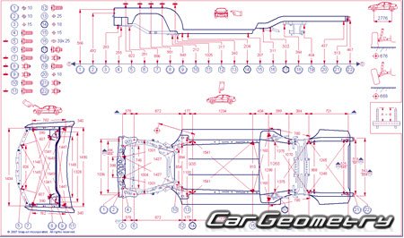   Lexus ES350, ES240 2006-2009 (ACV40, GSV40) Collision Repair Manual