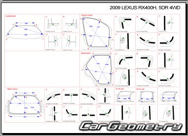   Lexus RX400h (MHU3338) 20052009