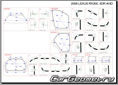   Lexus RX350/330/300 (GSU35, MCU35, MCU38) 2003-2009