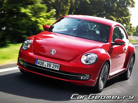   Volkswagen Beetle 2012-2023,    