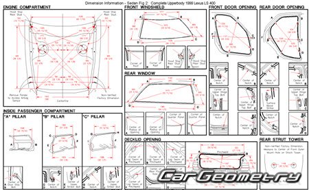 Lexus LS400 (UCF20) 19952000 Collision Repair Manual