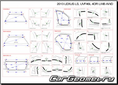   Lexus LS600h, LS600hL c 2012 (UVF45, UVF46)