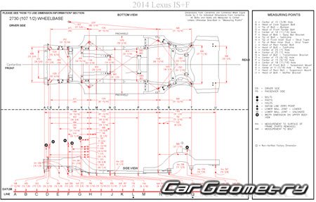    Lexus IS F 2007-2014 (XE20/USE20) Collision Repair Manual