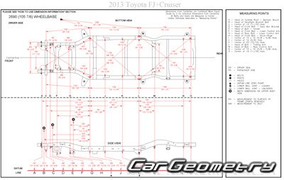 Toyota FJ Cruiser 20072014  GSJ10 GSJ15 Collision shop manual