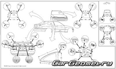 Toyota Celica (AT200, ST200) 1994-1999 Collision Repair Manual