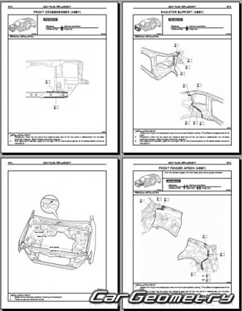 Toyota Sequoia 2008-2015 (UCK60, UCK65, USK60, USK65) Collision Repair Manual