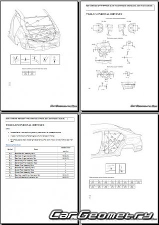Toyota Corolla (ZRE172) 2014-2018 Collision Repair Manual